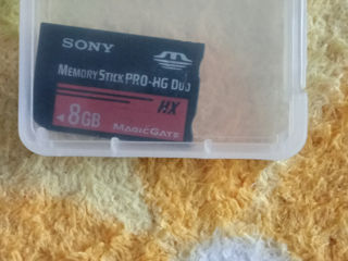 Карты памяти SD, MicroSD, Sony Memory Stick Pro Duo HX. Картридер. Новые и Б/у foto 3