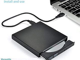 DVD-RW/R Drive (black) slim external USB 2.0 foto 5