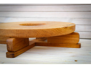 Platou "Saturn" (Woodenarticole) foto 5