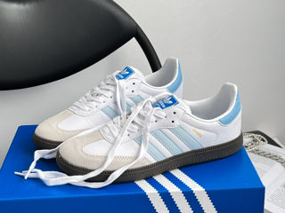 Adidas Samba Og White Halo Blue foto 7