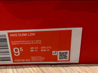 Nike dunk low Reverse panda Neon foto 5