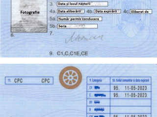 Atestate CPC,CPI,ADR, manager transport !! Permise TIR/Permis Romanesc !!! foto 1