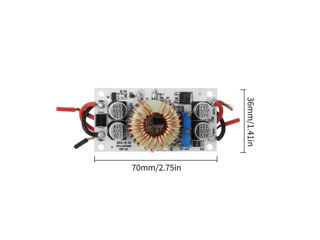 DC-DC converter (Up), In 12V, Out 93V(83V), 1200W foto 3