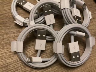100% оригинальные Apple Cable Lightning to USB/USB-C новые, доставка! foto 1