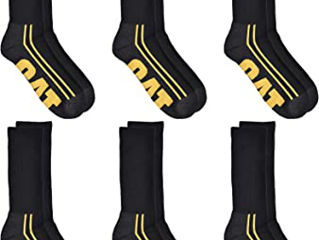 Набор из 6 мужских носков для экипажа Caterpillar с половинной амортизацией foto 2