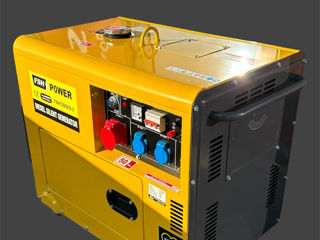 Generator pe motorina 6KW   380/220 cu AVR foto 1