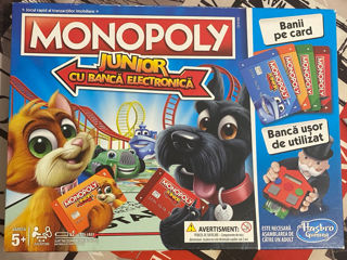 Monopoly junior cu banca electronica  фото 0