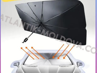 Солнцезащитный складной зонт для автомобиля. foto 14