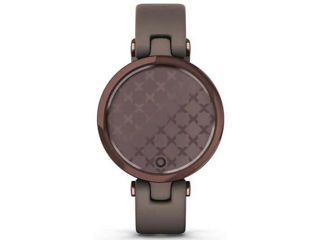 Ceas Inteligent Garmin Lily Dark Bronze Bezel Paloma Case Italian Leather foto 2