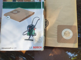 5 saci pentru aspirator bosch,  stare noua foto 1