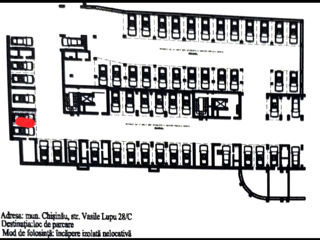 Parcare niv. -1 înălțimea dublă, str. Vasile Lupu nr. 28  m.Chisinau sec. Buiucani (Exfactor) foto 3
