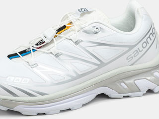 Salomon XT-6 Soft Ground All White Unisex foto 2