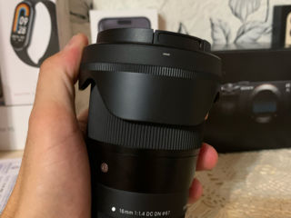 Sigma 16mm f1.4 for eos M