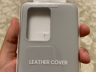 Samsung Galaxy S20 Ultra G988F Leather Cover Case foto 4