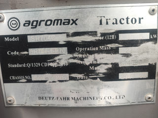 Продам трактор Agromax 704 foto 10