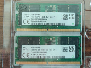 SK hynix 32GB (2x16gb) DDR5 4800Mhz Sodimm Ram Laptop