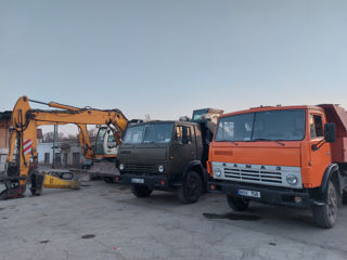 Servicii de evacuare a gunoiului ,Bobcat,transport Kamaz,Excavator, foto 9