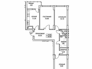 Apartament cu 3 camere, 85 m², Buiucani, Chișinău foto 10