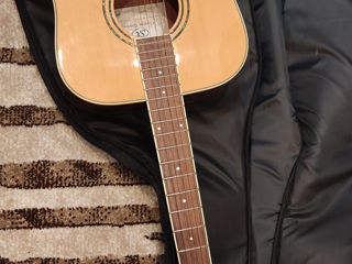 SX Dg195 N guitar Elit acoustic dreadnought concert instrument foto 10