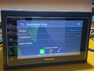 Pioneer sph-da120 apple carplay stereo магнитола  фото 2