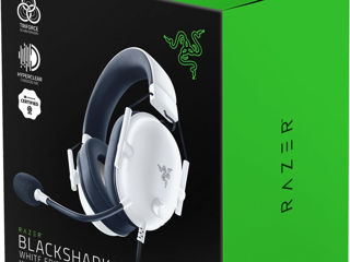 Căști Razer BlackShark V2 X White 7.1 Surround Sound Gaming foto 2