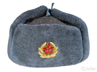 Солдатская шапка ушанка foto 1