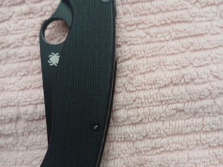 spyderco cpm s30v golden colorado u.s.a. earth foto 0