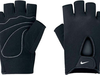 Nike Men's Fundamental Training Gloves Negri si Gri Size M New