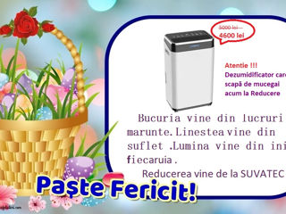 Atentie! suvatec dezumidificator si purificator cu consum redus de energie  max 30 l/zi 90 m2 foto 2