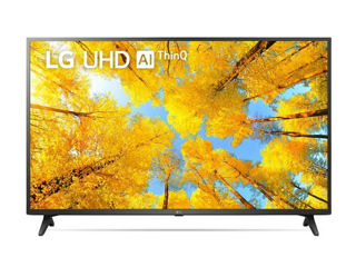 50" LED SMART TV LG 50UQ75006LF, Real 4K, 3840 x 2160, webOS, Black