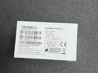 Huawei P30 Pro 8/256gb nou sigilat / новый запечатанный foto 3