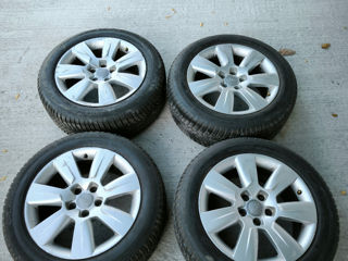 Jante R17 Audi, VW, Mercedes cu Anvelope practic noi 225/55/R17