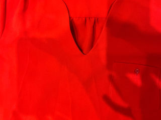 Rochie roșie pentru damă foto 5