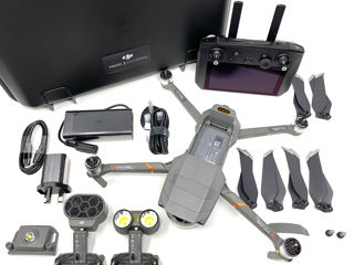 DJI Mavic 2 Enterprise DUAL, camera Termoviziune Flir si camera 4K + Smart Controller foto 1