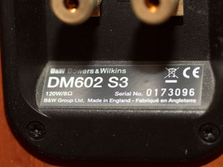 Bowers&Wilkins DM602 S3 foto 6