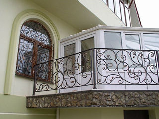 Перила кованные , ограждения Balustrade forjate, garduri foto 4