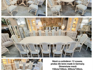 Mese, scaune, produs din lemn importate din Germania,Italia,Franța foto 4