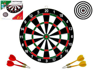 Darts D30Cm, Grosimea 1Cm Si 4 Sageti