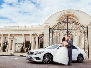Servicii de transport - Mercedes-uri pentru nunta cu sofer/для свадьбы с водителем! foto 7