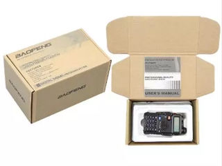 Statie Radio Walkie Talkie Baofeng UV-5R Dual Band Transceiver Inclus Casti cu microfon. (noi) foto 9