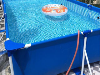 Vând piscina Bestway + cu pompă de filtrare 400x211x81cm 5700l  - livrăm, credităm !!! foto 7