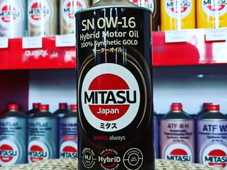 Масло MITASU 0W16 GOLD HYBRID SN 1L