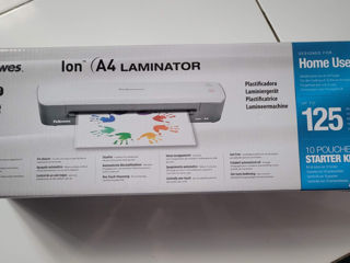 Новый ламинатор a4 fellowes ion / laminator a4 foto 7