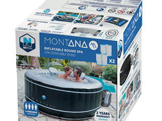 Jacuzzi spa "montana" gonflabil (4 persoane)175x70cm, 700l, foto 3