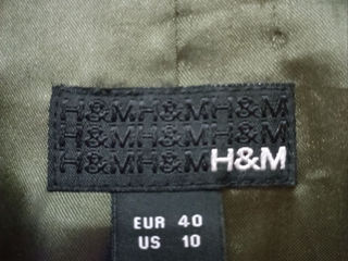 H&M piele întoarsă naturală/ натуральный замш foto 3