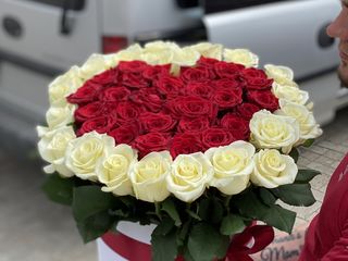 101 trandafiri Tiraspol de la 900  lei! foto 2