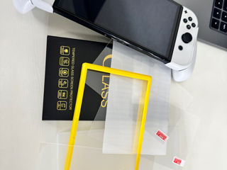 Sticle de protecție pentru nintedo Switch Oled foto 3