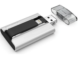 Card stick memorie SanDisk iXpand Flash Drive For iPhone and iPad 64 GB Lightning USB 3.0 foto 4