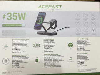 Acefast зарядное устройство 3 в 1 foto 2