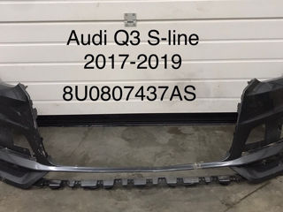 Audi Q3 Sline RS 2017-2019 Fata/Spate bamper/bara fata /бампер foto 2